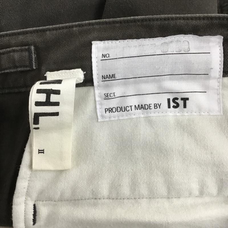 エムエイチエル MHL. パンツ スラックス 2 無地 チャコールグレー / チャコールグレー /  レディース USED 古着 中古 10106196
