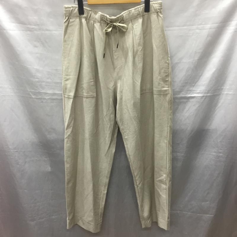 レリューム relume パンツ ワークパンツ、ペインターパンツ ワークパンツ ワイドパンツ カジュアルパンツ L 無地 ベージュ / ベージュ /  メンズ USED 古着 中古 10122257