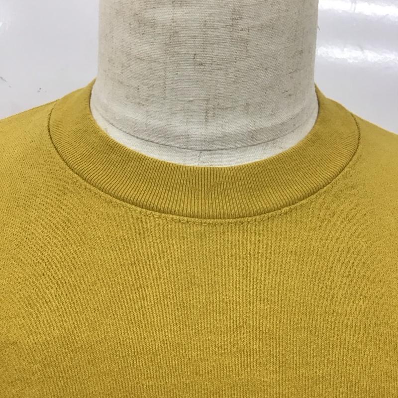 ロサンゼルスアパレル LOS ANGELES APPAREL カットソー 半袖 半袖カットソー プリントTシャツ クルーネックカットソー 無地 黄 / イエロー /  メンズ USED 古着 中古 10112978