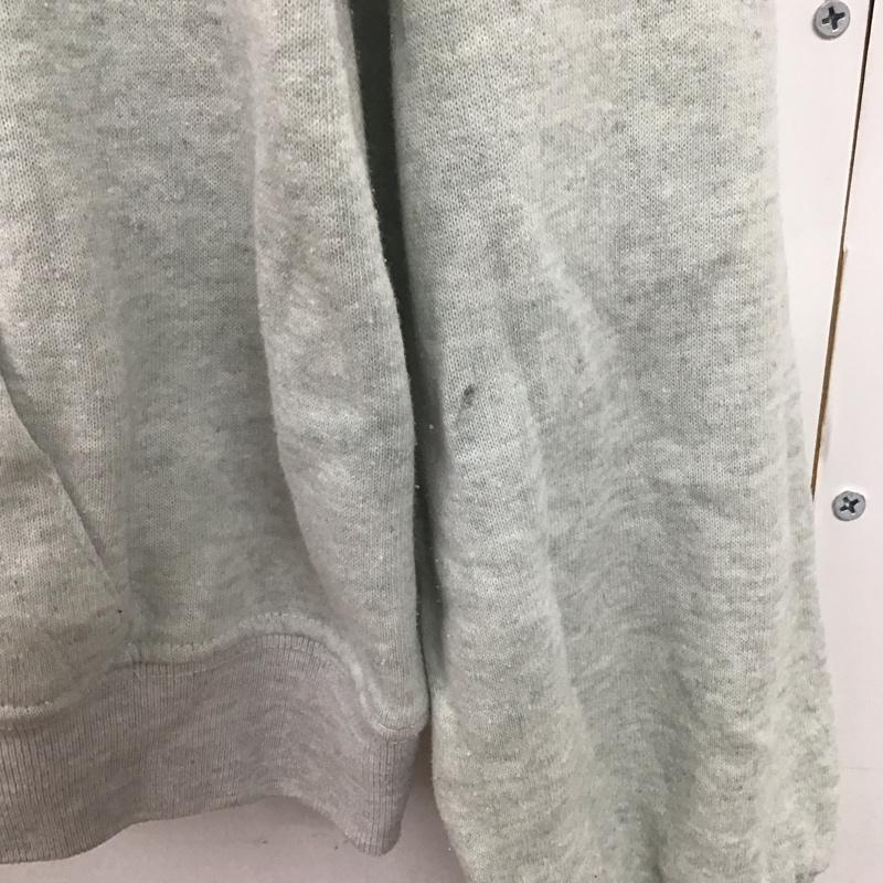 古着 USED パーカー 長袖 長袖パーカー プルオーバーパーカー スウェット L ロゴ、文字 灰 / グレー /  メンズ USED 古着 中古 10146036