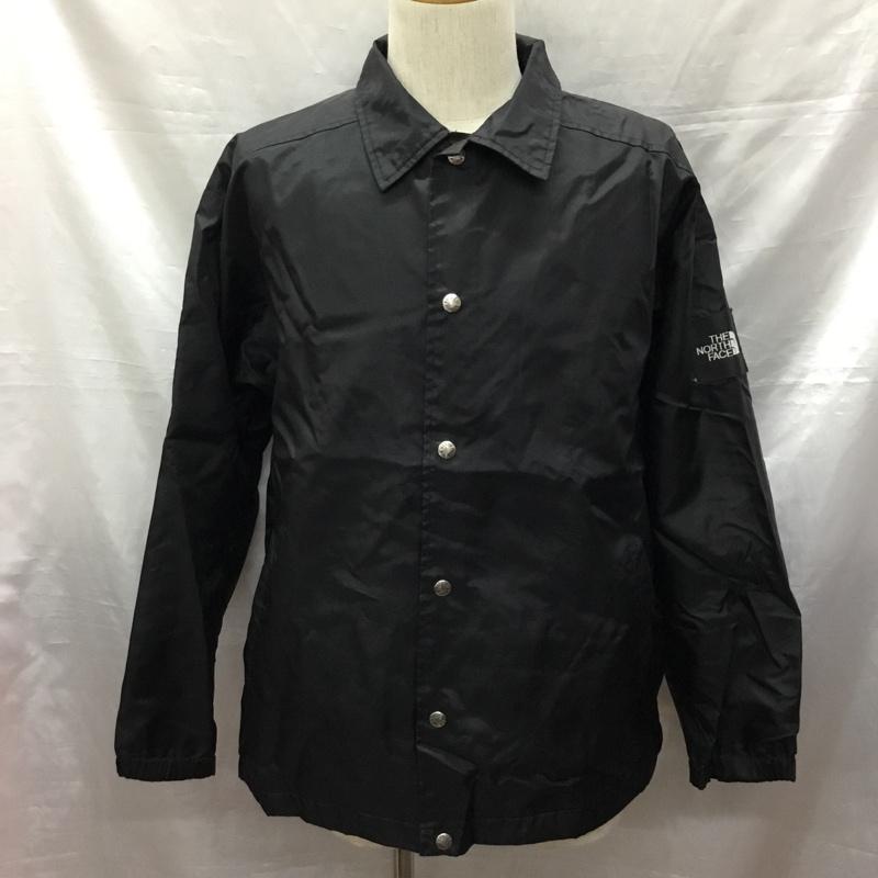 ザノースフェイス THE NORTH FACE ジャケット、上着 ジャケット、ブレザー コーチジャケット M ロゴ、文字 黒 / ブラック /  メンズ USED 古着 中古 10120995