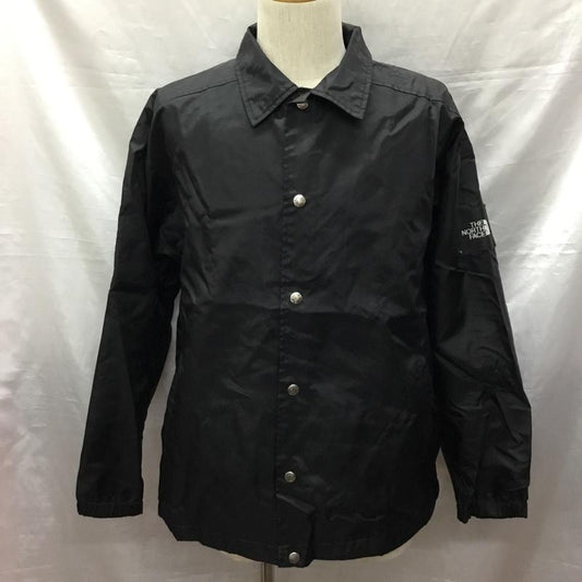 ザノースフェイス THE NORTH FACE ジャケット、上着 ジャケット、ブレザー コーチジャケット M ロゴ、文字 黒 / ブラック /  メンズ USED 古着 中古 10120995