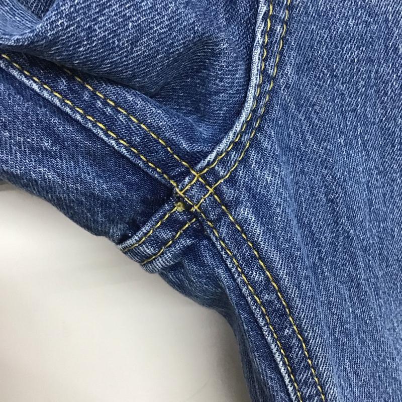 リー Lee パンツ デニム、ジーンズ S 無地 水色 / ライトブルー /  レディース USED 古着 中古 10141287