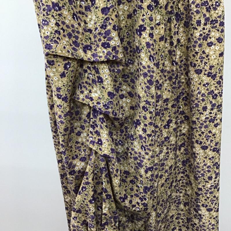 アルシーヴ archives ワンピース ロングスカート PM-20-173 ティアード 長袖 スタンドネック M 花柄 マルチカラー / マルチカラー /  レディース USED 古着 中古 10112151