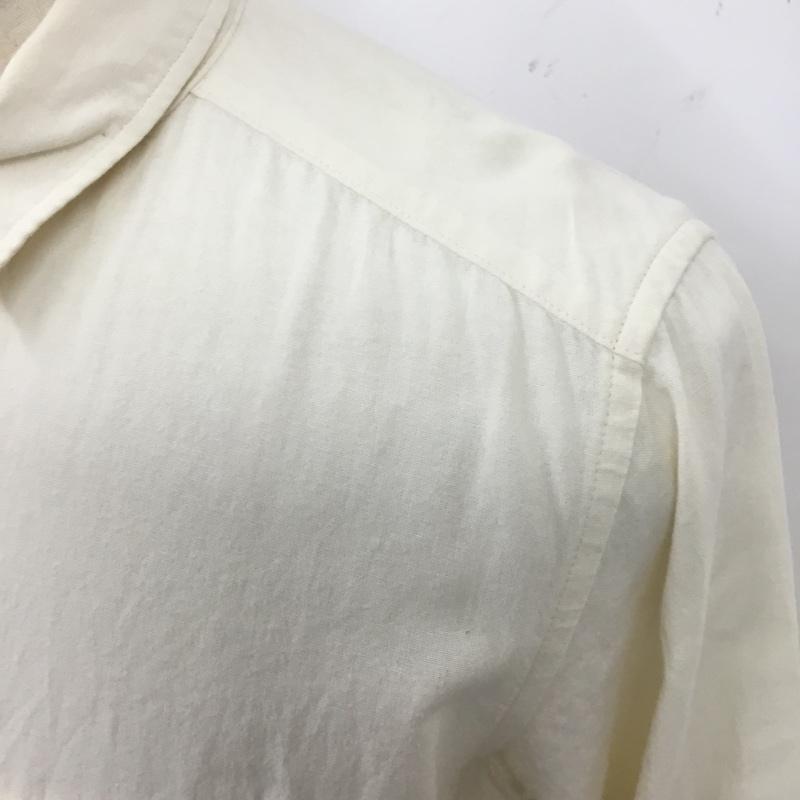 古着 USED シャツ、ブラウス 長袖 S1312-SS703 shares 3 ワンポイント アイボリー / アイボリー /  メンズ USED 古着 中古 10117667