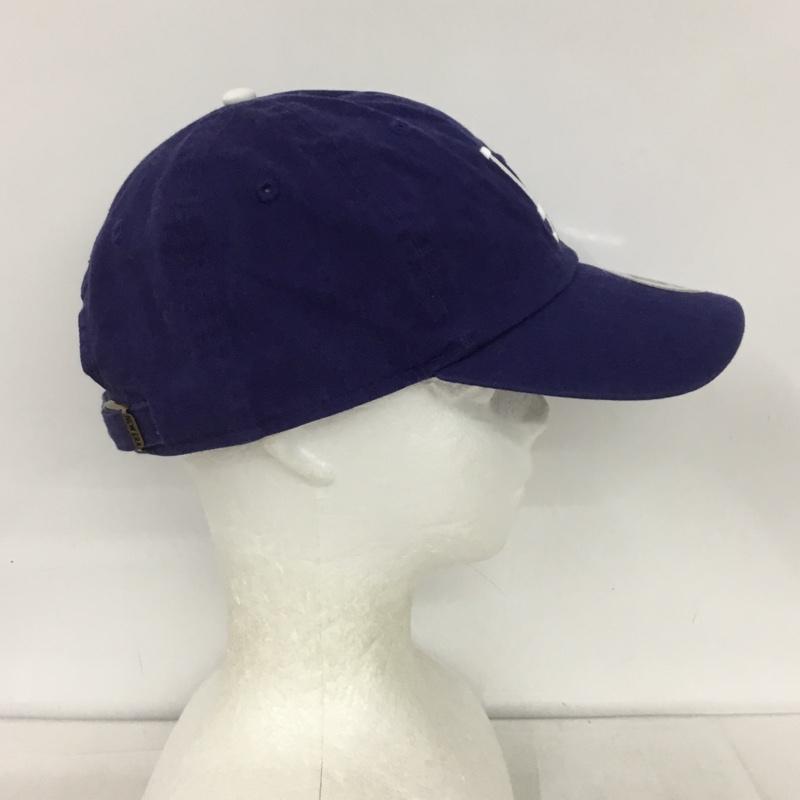 ニューエラ NEW ERA 帽子 キャップ LA ロサンゼルス ドジャース メジャーリーグ コットン ロゴ、文字 青 / ブルー /  メンズ USED 古着 中古 10132039