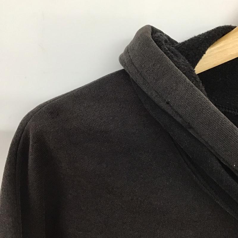 ナイキ NIKE パーカー 長袖 長袖パーカー プルオーバーパーカー スウェット 90s usa L 無地 ダークグレー / ダークグレー /  メンズ USED 古着 中古 10148708