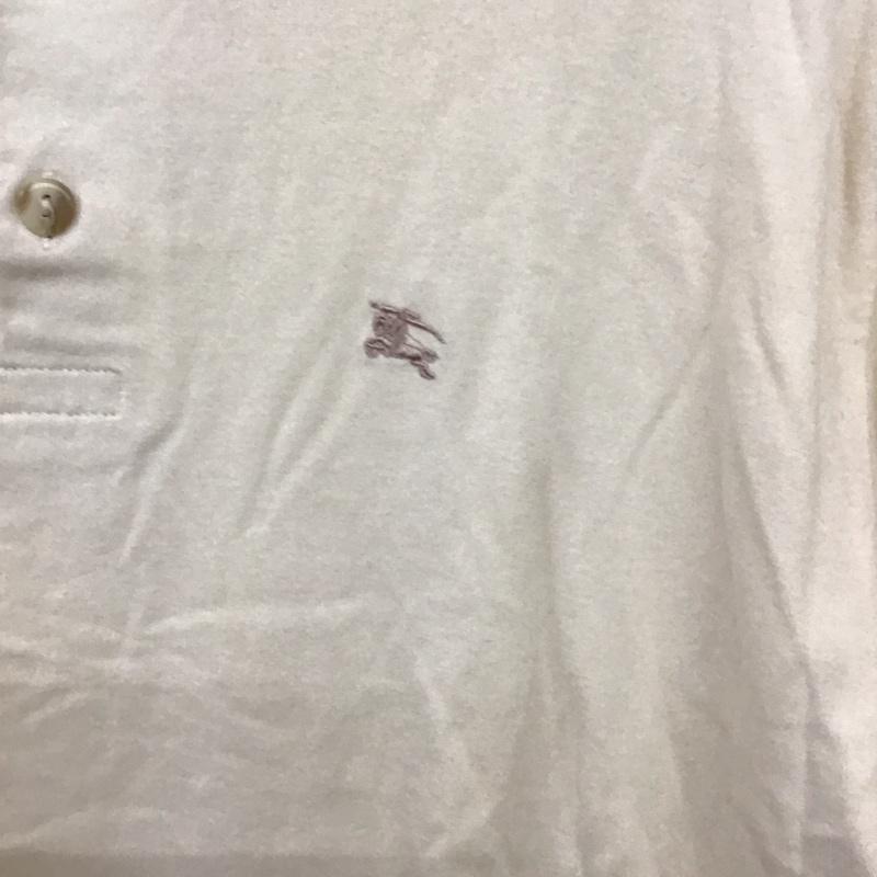 バーバリーロンドン Burberry London カットソー 半袖 半袖カットソー 無地Tシャツ ヘンリーネックカットソー L ロゴ、文字 オフホワイト / オフホワイト /  メンズ USED 古着 中古 10139172