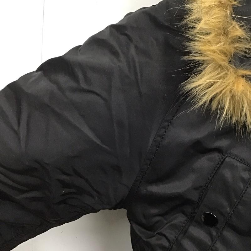 アルファインダストリー Alpha Industries ジャケット、上着 ジャケット、ブレザー ジップアップジャケット ジャンパー ジャケット カジュアルジャケット アウター S 無地 黒 / ブラック /  メンズ USED 古着 中古 10123125