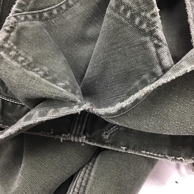カーハート Carhartt サロペット・オーバーオール サロペット、オーバーオール 無地 カーキ / カーキ /  メンズ USED 古着 中古 10134440