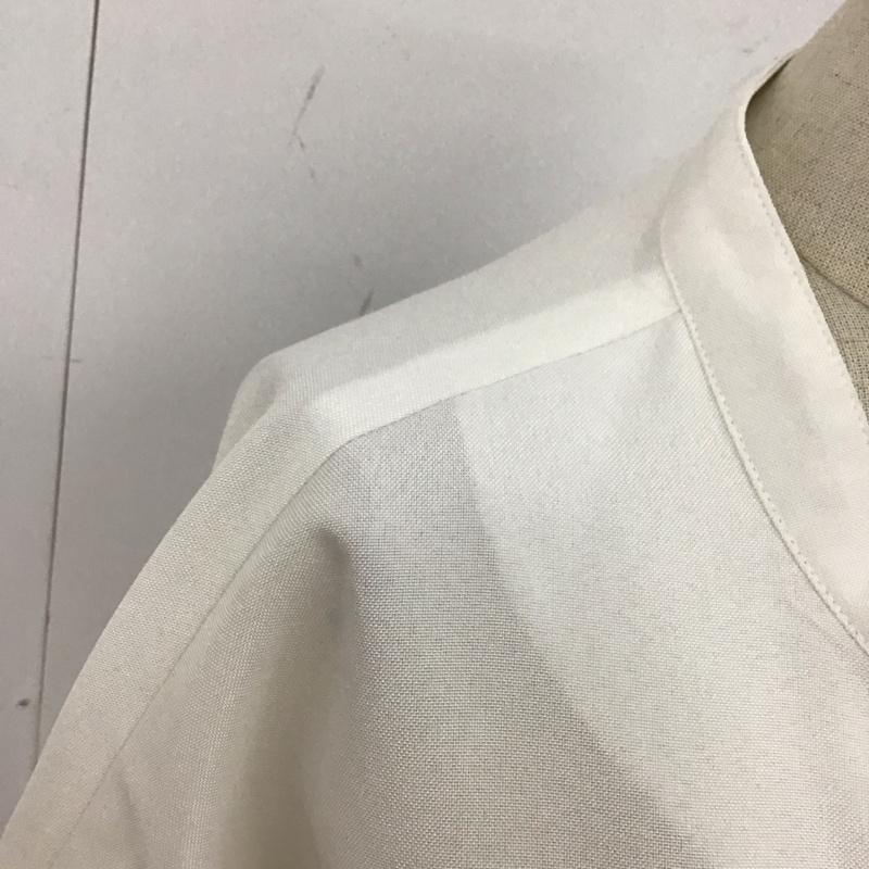 マジェスティックレゴン MAJESTIC LEGON シャツ、ブラウス 長袖 ワンピース FREE 無地 白 / ホワイト /  レディース USED 古着 中古 10121721