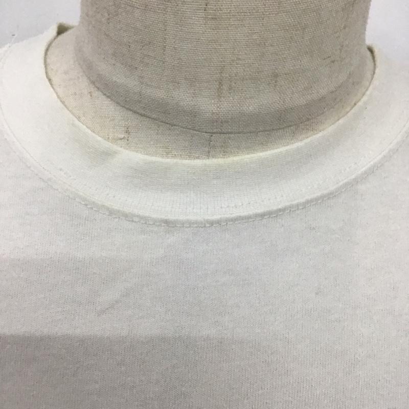 ゴースローキャラバン go slow caravan カットソー 長袖 長袖カットソー プリントカットソー クルーネック 4 プリント 白 / ホワイト /  メンズ USED 古着 中古 10125798