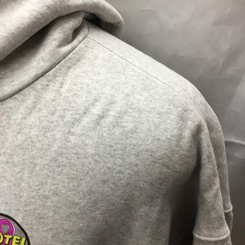フリークスストア FREAK S STORE パーカー 長袖 長袖 M ロゴ、文字 灰 / グレー /  メンズ USED 古着 中古 10112473