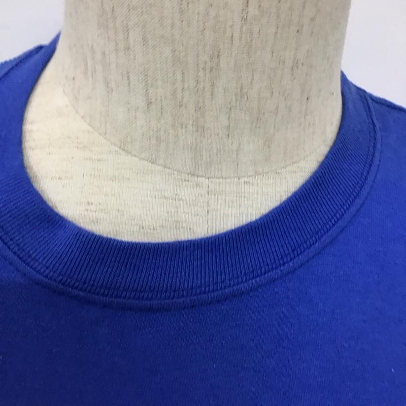 チャンピオン Campion Tシャツ 半袖 S プリント 青 / ブルー /  メンズ USED 古着 中古 10128345