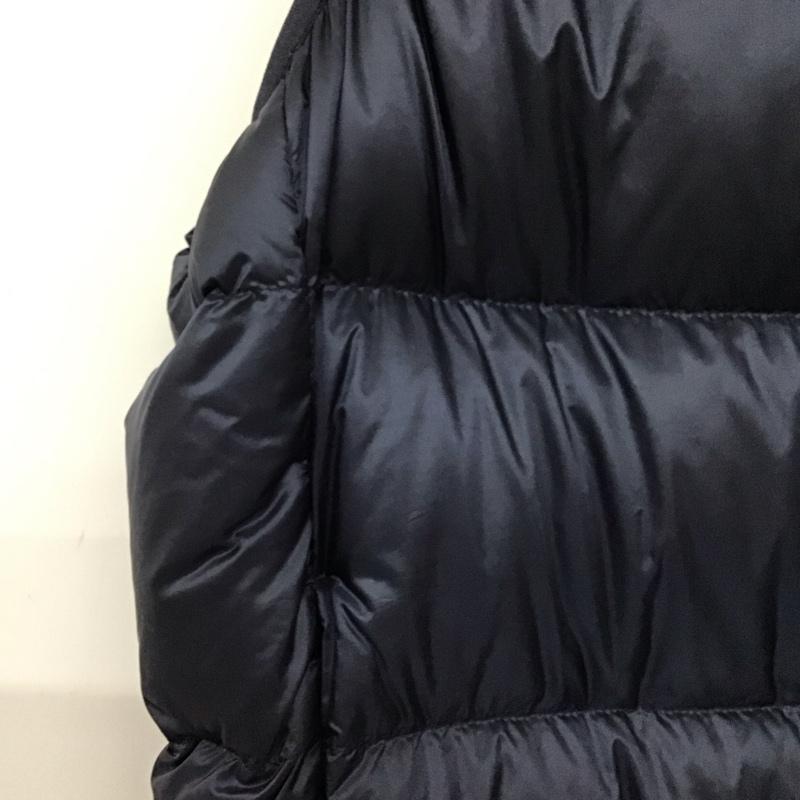 ユニクロ UNIQLO ベスト ベスト 311-439807 ダウンベスト ノースリーブジップアップジャケット アウター XXL 無地 紺 / ネイビー /  メンズ USED 古着 中古 10136794