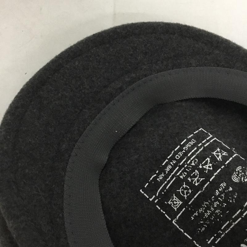 カンゴール KANGOL 帽子 ハンチング CAO1474 0258BC01 フェルト ロゴ、文字 灰 / グレー /  メンズ USED 古着 中古 10143652