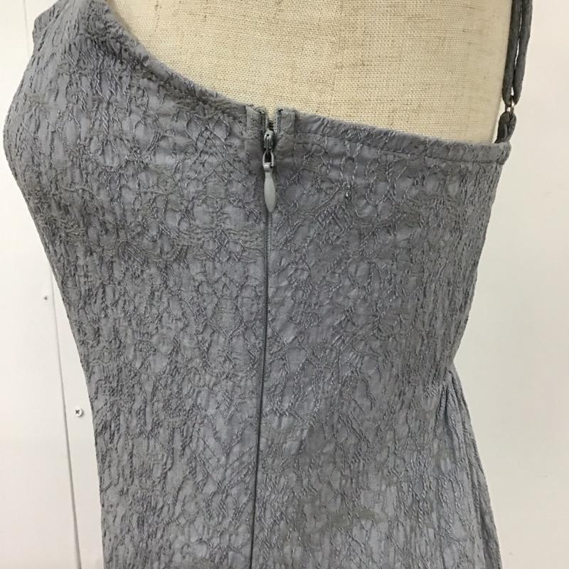 アルシーヴ archives ワンピース ロングスカート ノースリーブワンピース ロングワンピース フレアワンピース M 総柄 灰 / グレー /  レディース USED 古着 中古 10114492
