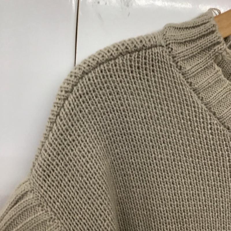 レトロガール RETRO GIRL カーディガン 長袖 RW080012B005-2 2WAYダメージニット 前後着 FREE 無地 灰 / グレー /  レディース USED 古着 中古 10119589