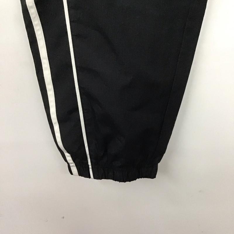 アディダス adidas パンツ ワークパンツ、ペインターパンツ dh3848 ウインドトラックパンツ ワイドパンツ ジャージ L ロゴ、文字 黒 / ブラック /  メンズ USED 古着 中古 10142926