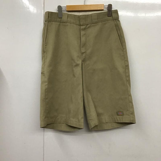ディッキーズ Dickies パンツ ショートパンツ ショートパンツ ハーフパンツ カジュアルパンツ 31インチ 無地 ベージュ / ベージュ /  メンズ USED 古着 中古 10117336