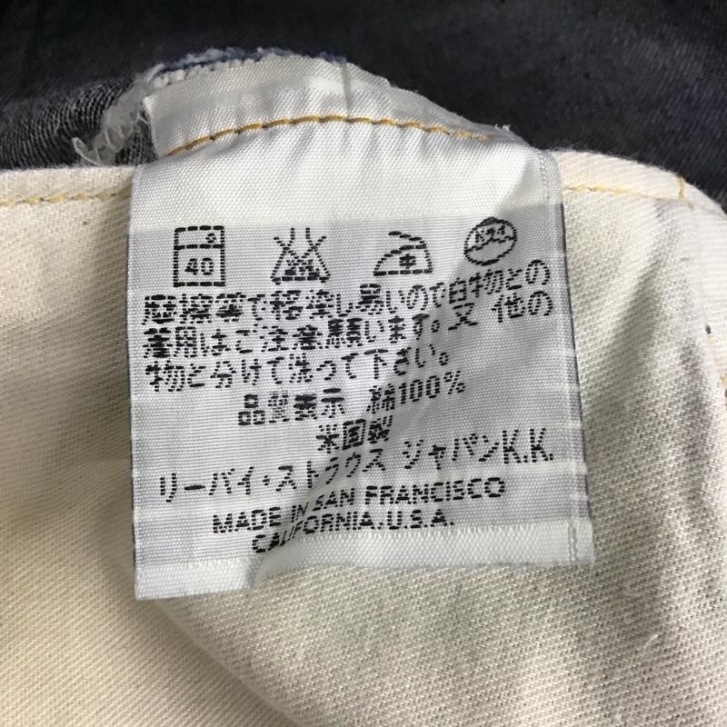 リーバイス Levi s パンツ デニム、ジーンズ 501xx 98年 USA製 BIG-E 34インチ 無地 インディゴ / インディゴ /  メンズ USED 古着 中古 10107831