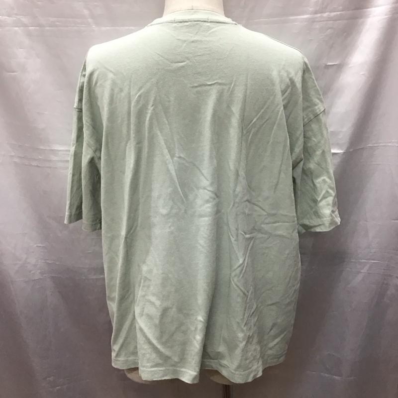 ユーエスポロアッスン U.S.POLO ASSN. Tシャツ 半袖 PL12223AS オーバーサイズ ワンポイント 黄緑 / イエローグリーン /  メンズ USED 古着 中古 10117052