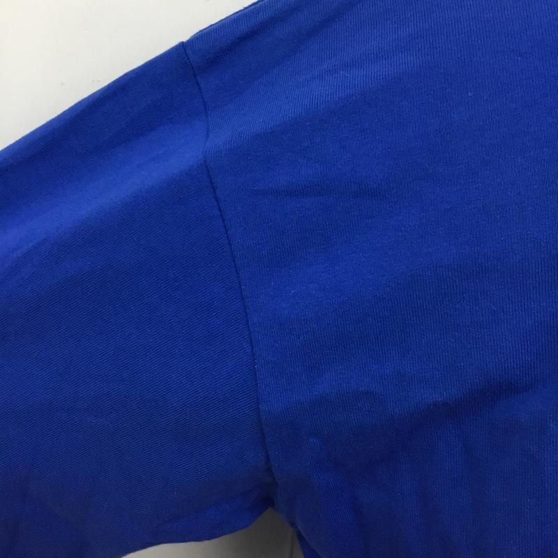 ベンデイビス BEN DAVIS Tシャツ 半袖 C-23580923 クルーネック バックプリント XL ロゴ、文字 青 / ブルー /  メンズ USED 古着 中古 10119847
