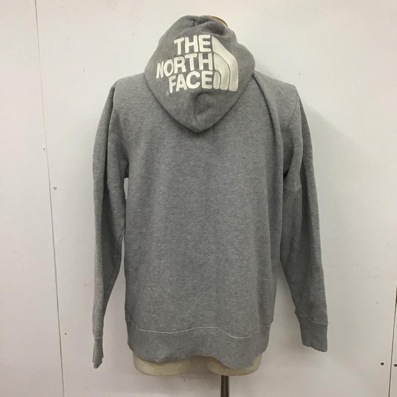 ザノースフェイス THE NORTH FACE パーカー 長袖 nt11530 リアビュージップパーカー 長袖パーカー スウェット M ロゴ、文字 灰 / グレー /  メンズ USED 古着 中古 10109565