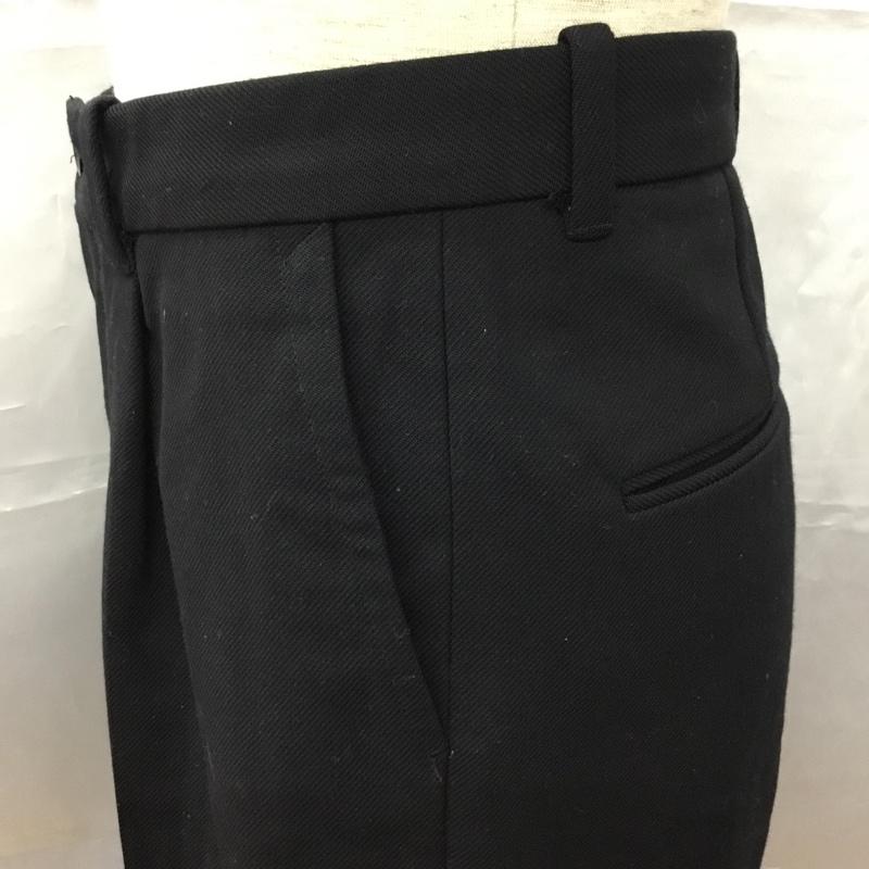 スティーブンアラン Steven Alan パンツ スラックス 8114-217-0403 VNTGBARRELJUSTパンツ スラックス ワイドパンツ カジュアルパンツ M 無地 黒 / ブラック /  メンズ USED 古着 中古 10108318