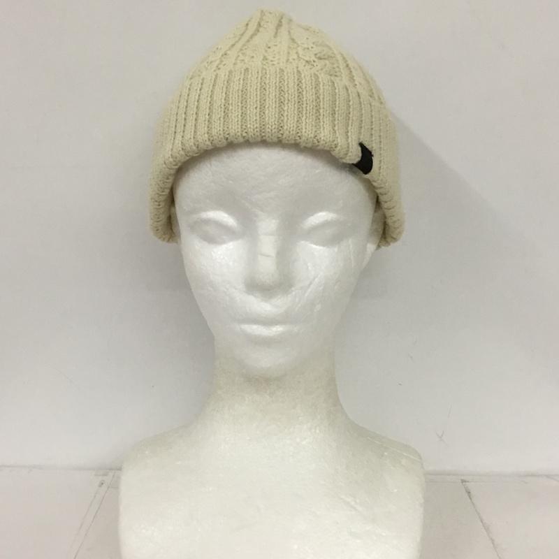 ダイワ ピアサーティナイン DAIWA PIER39 帽子 ニット帽 BC-54023W TECH CABLE WATCH CAP ワンポイント オフホワイト / オフホワイト /  メンズ USED 古着 中古 10132253