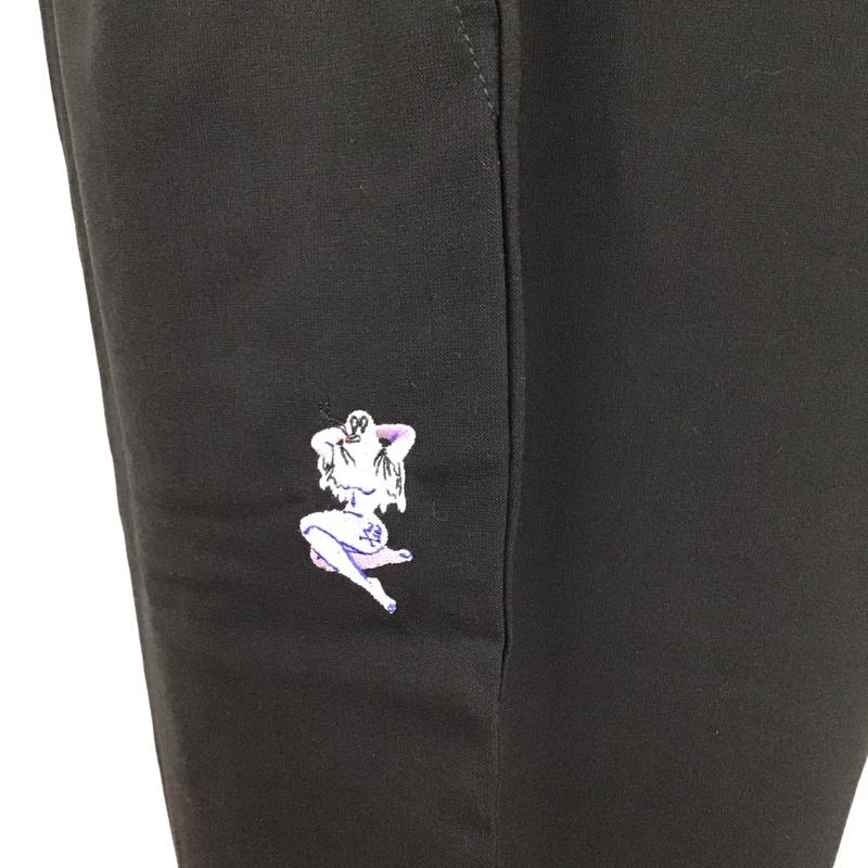 古着 USED パンツ スラックス SBT-PT-032 SPOOKY GIRL BEACH PANTS ビーチパンツ XL ロゴ、文字 黒 / ブラック /  メンズ USED 古着 中古 10113942