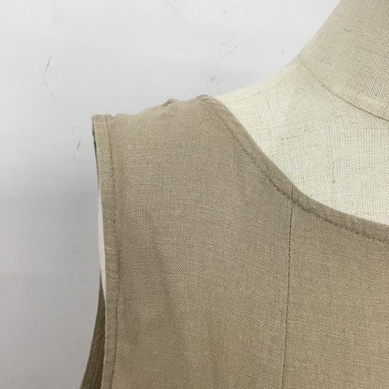 スタディオクリップ studio CLIP ワンピース ロングスカート L 無地 茶 / ブラウン /  レディース USED 古着 中古 10106190
