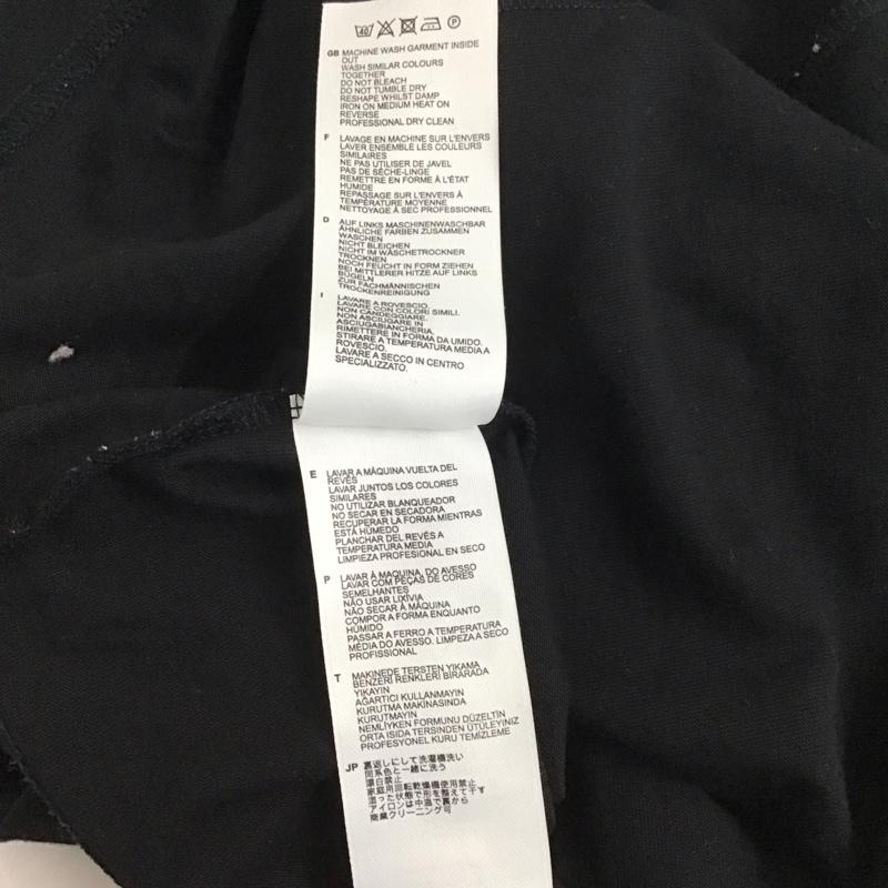 フレッドペリー FRED PERRY カットソー 長袖 長袖カットソー クルーネックカットソー ロングスリーブカットソー プリントTシャツ S ロゴ、文字 白 / ホワイト / X 黒 / ブラック /  メンズ USED 古着 中古 10124664