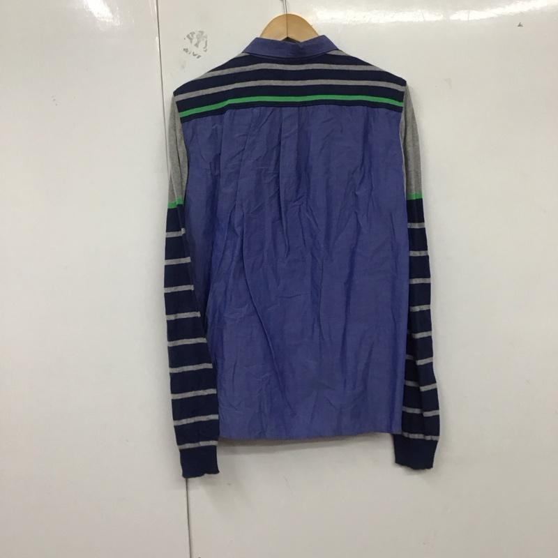 フラボア FRAPBOIS シャツ、ブラウス 長袖 長袖シャツ ボーダーシャツ カラーシャツ 3 ボーダー柄 マルチカラー / マルチカラー /  メンズ USED 古着 中古 10128778