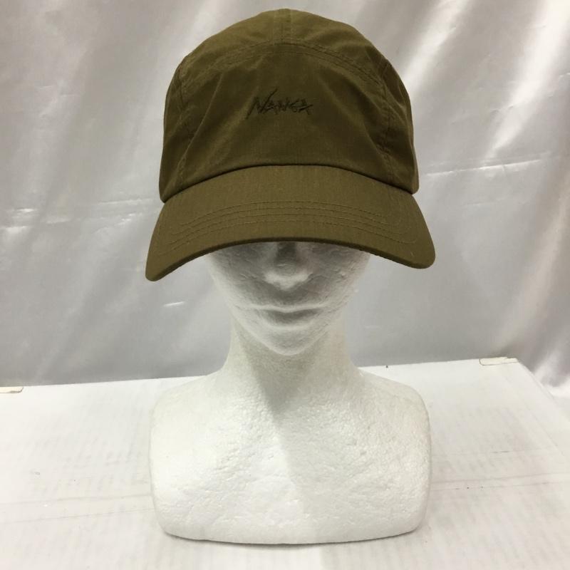 ナンガ NANGA 帽子 キャップ Takibi Cap キャンプ アウトドア ロゴ、文字 カーキ / カーキ /  メンズ USED 古着 中古 10105753