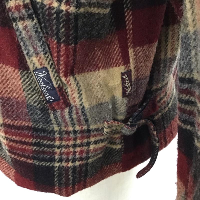 ウールリッチ WOOLRICH ジャケット、上着 ジャケット、ブレザー 90s asics社製 ジップアップジャケット チェックジャケット 古着 S チェック マルチカラー / マルチカラー /  メンズ USED 古着 中古 10123583