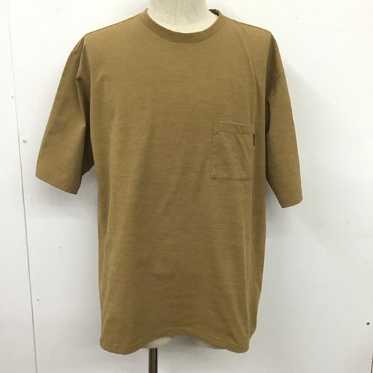 ザノースフェイス THE NORTH FACE Tシャツ 半袖 NT11968 ショートスリーブエアリーポケットティー 半袖Tシャツ クルーネックカットソー L 無地 ベージュ / ベージュ /  メンズ USED 古着 中古 10107693