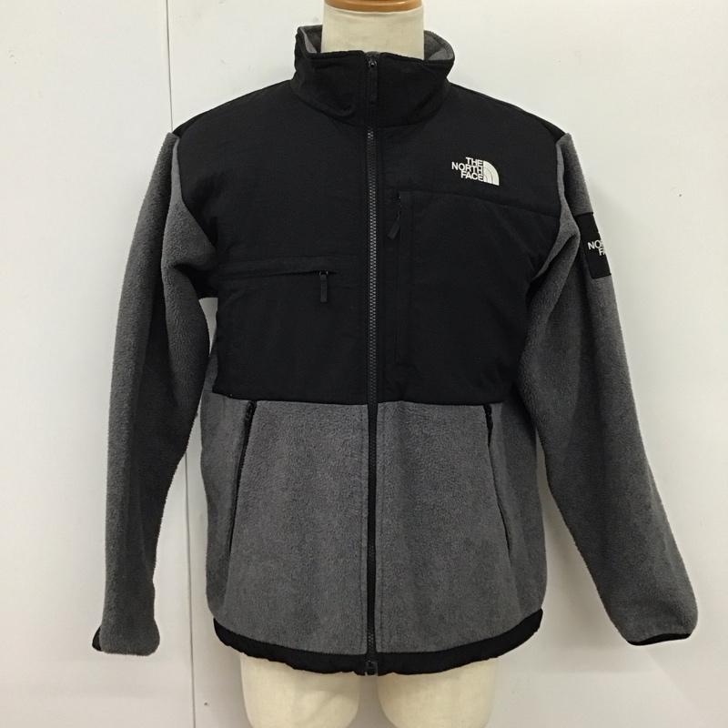 ザノースフェイス THE NORTH FACE ジャケット、上着 ジャンパー、ブルゾン na72051 Denali Jacket L ロゴ、文字 灰 / グレー / X 黒 / ブラック /  メンズ USED 古着 中古 10120528