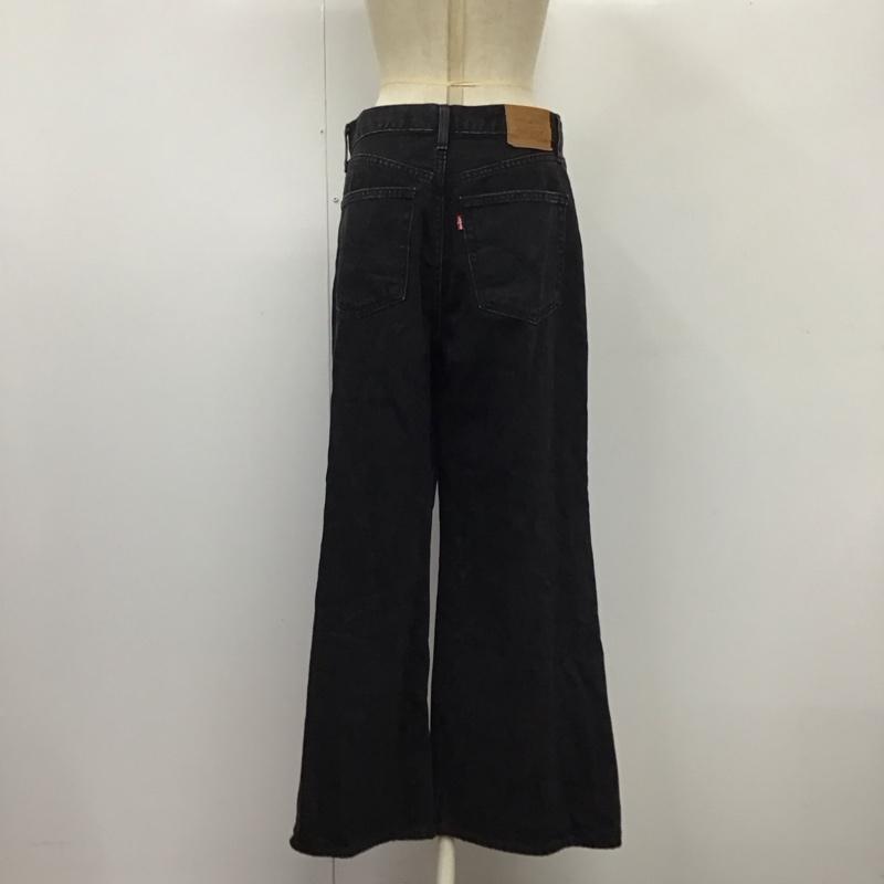 リーバイス Levi s パンツ デニム、ジーンズ 28インチ 無地 黒 / ブラック /  レディース USED 古着 中古 10121270
