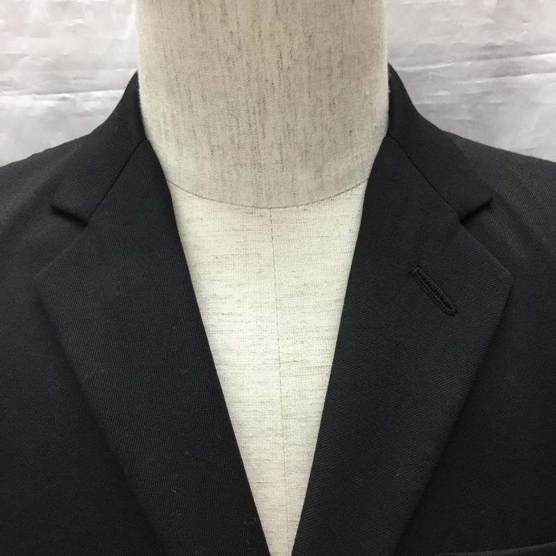 ブラックコムデギャルソン BLACK COMME des GARCONS ジャケット、上着 ジャケット、ブレザー カジュアルジャケット カラージャケット ポケットジャケット アウター S 無地 黒 / ブラック /  メンズ USED 古着 中古 10120674