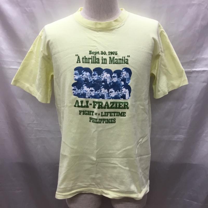 シュプリーム Supreme Tシャツ 半袖 2000初期 AlivsFrazierTee 半袖カットソー プリントTシャツ M プリント 黄 / イエロー /  メンズ USED 古着 中古 10116111