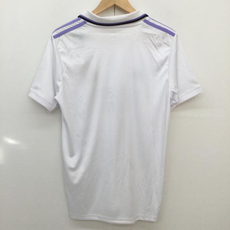 アディダス adidas ポロシャツ 半袖 H13881 レアルマドリード ユニフォーム レプリカ adidas S ロゴ、文字 白 / ホワイト /  メンズ USED 古着 中古 10148477