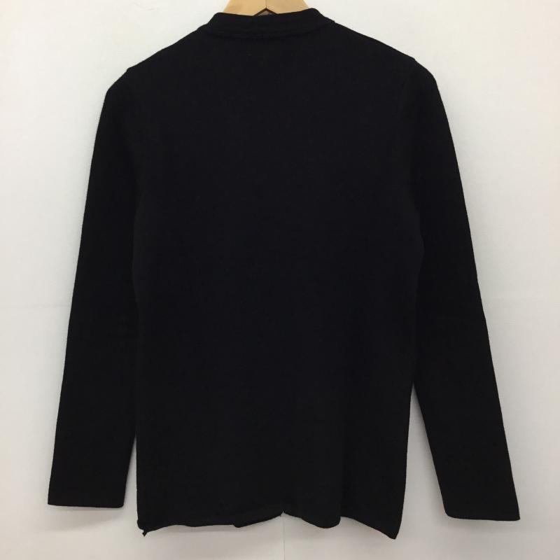 アーペーセー A.P.C. カーディガン 長袖 S 無地 黒 / ブラック /  メンズ USED 古着 中古 10140072