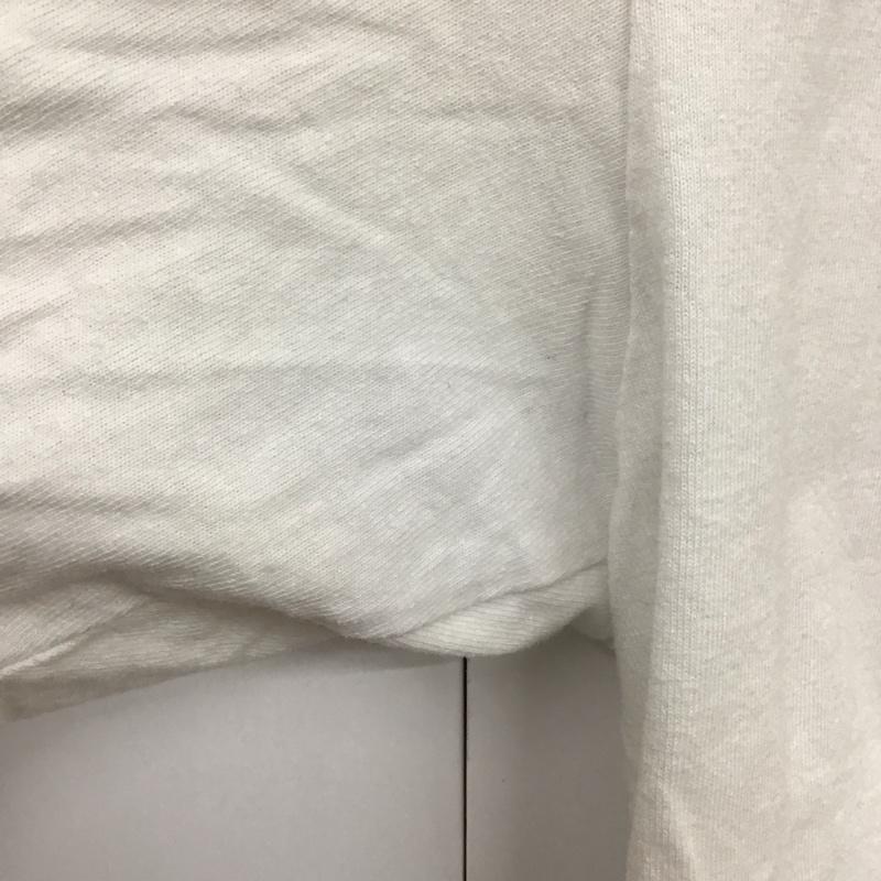 ステューシー STUSSY Tシャツ 半袖 半袖カットソー プリントTシャツ クルーネックカットソー M プリント 白 / ホワイト /  メンズ USED 古着 中古 10130733