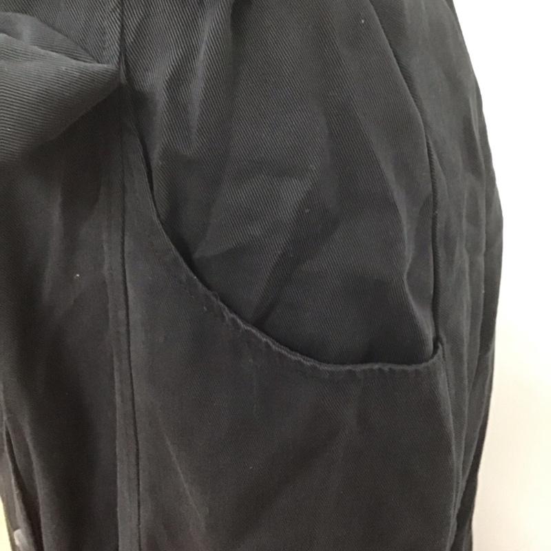 ザラティーアールエフ ZARA TRF ワンピース ロングスカート 4117 201 800 ノースリーブ フロントボタン L 無地 黒 / ブラック /  レディース USED 古着 中古 10108563