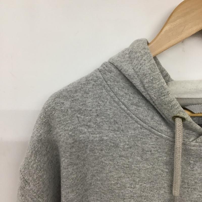 カーハート Carhartt パーカー 長袖 長袖パーカー プルオーバーパーカー スウェット L ロゴ、文字 灰 / グレー /  メンズ USED 古着 中古 10140507
