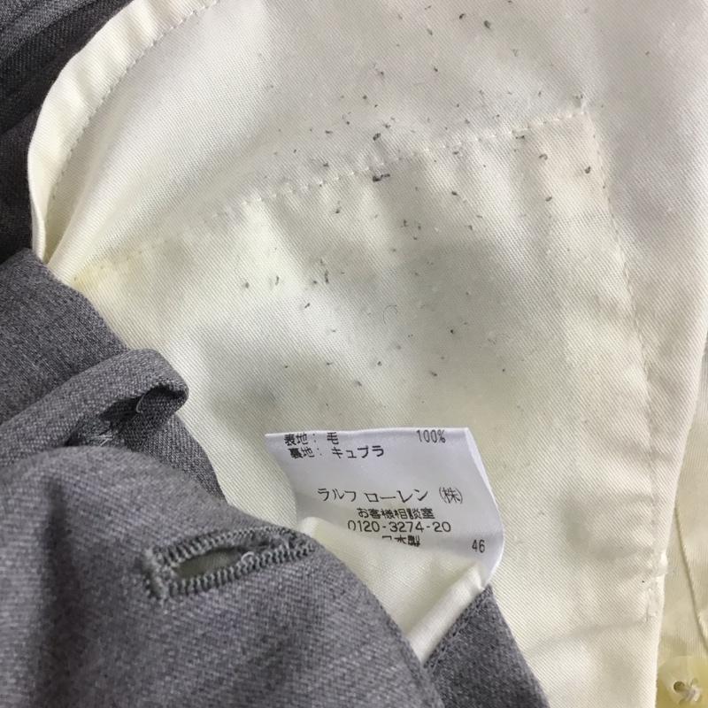 ポロラルフローレン POLO RALPH LAUREN セットアップ セットアップ C98-W84-T177 ジャケット パンツ スーツ ウール 40 無地 灰 / グレー /  メンズ USED 古着 中古 10147170