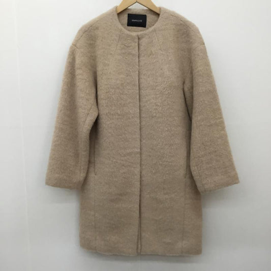シンプリシテェ Simplicite コート コート一般 FREE 無地 茶 / ブラウン /  レディース USED 古着 中古 10142538