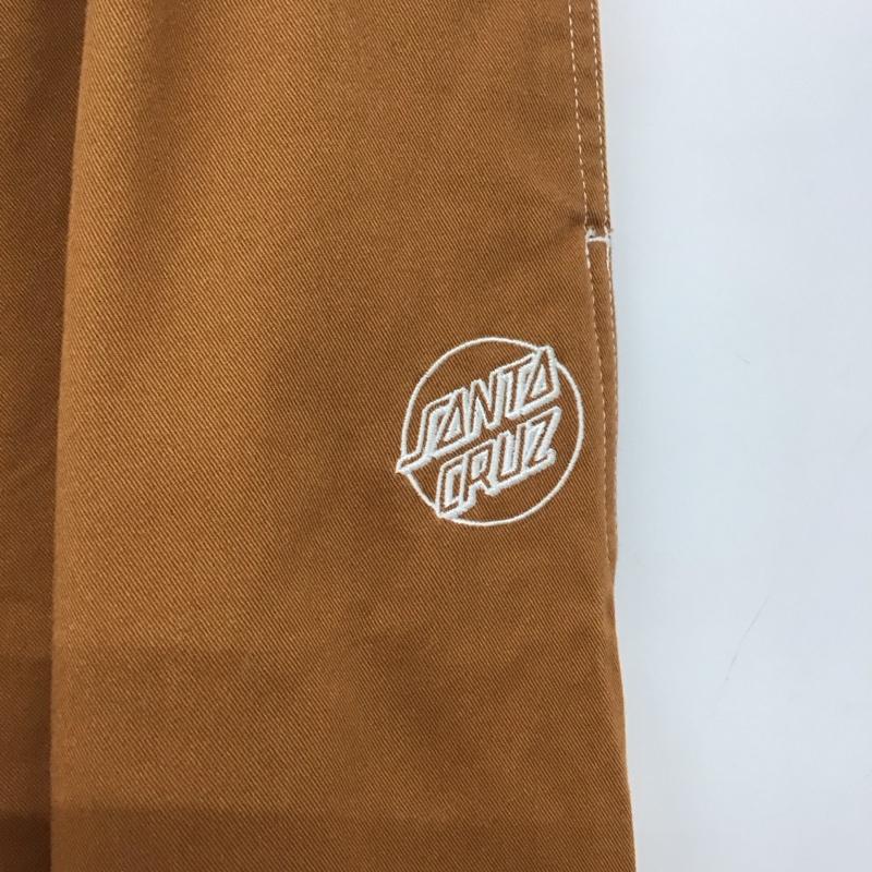 サンタクルーズ SANTA CRUZ パンツ ワークパンツ、ペインターパンツ ワークパンツ ワイドパンツ カジュアルパンツ M 無地 茶 / ブラウン /  メンズ USED 古着 中古 10133523