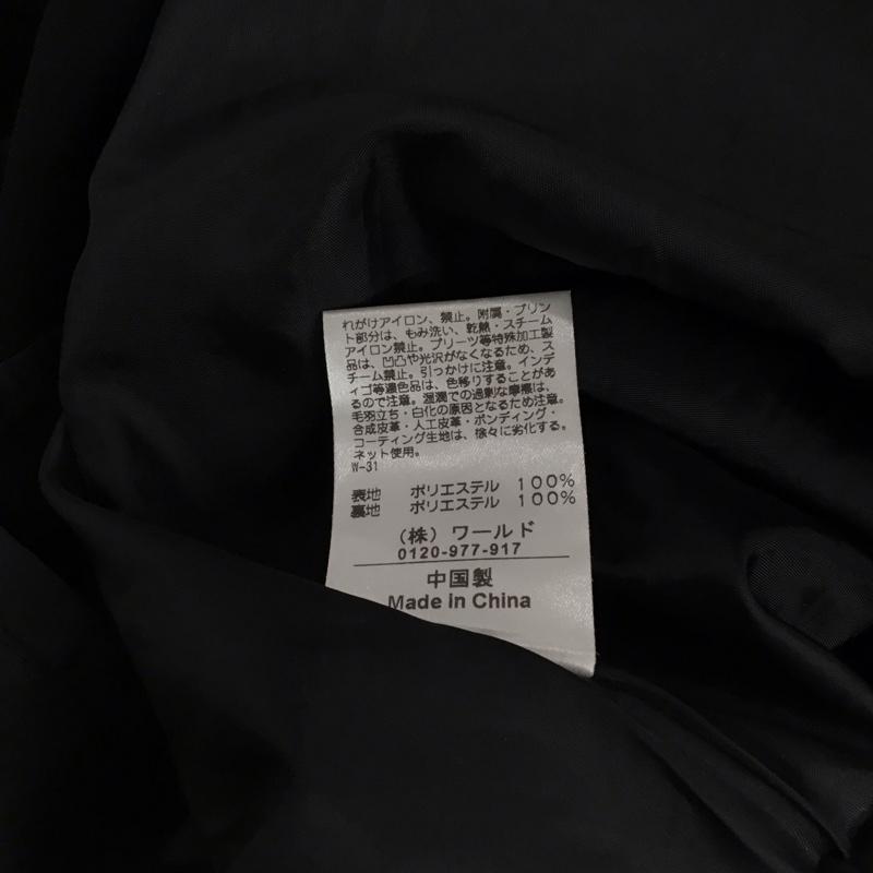 オペークドットクリップ OPAQUE.CLIP ワンピース ロングスカート M 無地 黒 / ブラック /  レディース USED 古着 中古 10121152